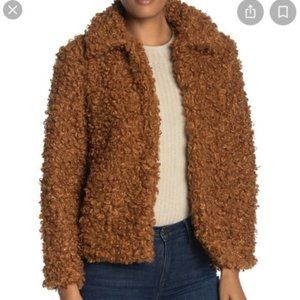 Philosophy Shaggy Faux Shearling Jacket
